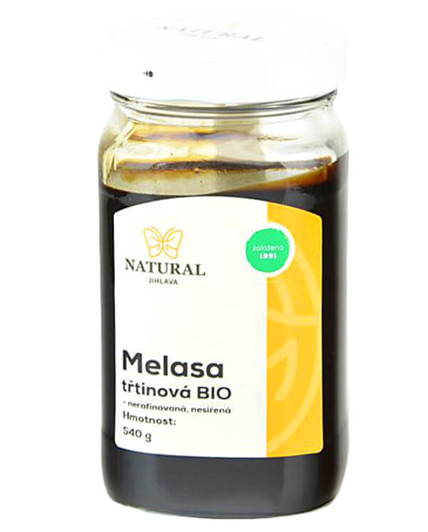 Natural Jihlava Melasa třtinová BIO 540g