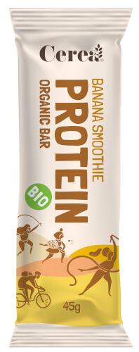 Cerea Bio proteinová tyčinka PROTEIN Banana Smoothie 45g