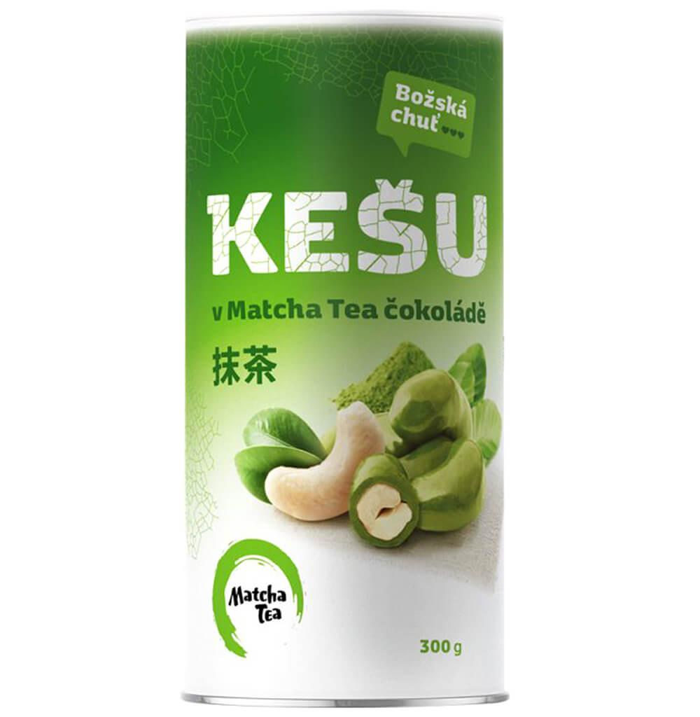 Kyosun Kešu v Matcha Tea čokoládě Množství: 300 g