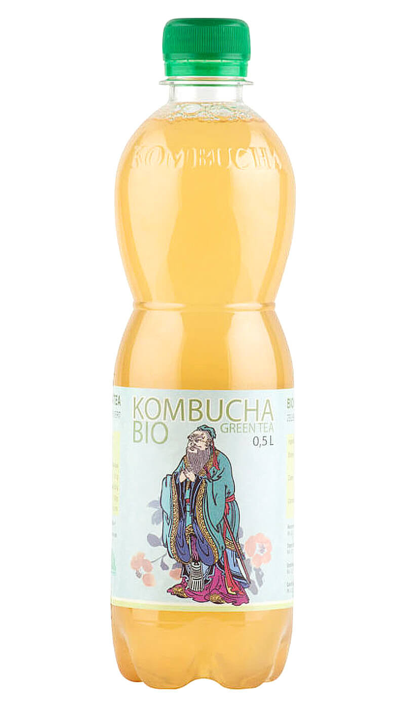 Stevikom Kombucha zelený čaj 500ml