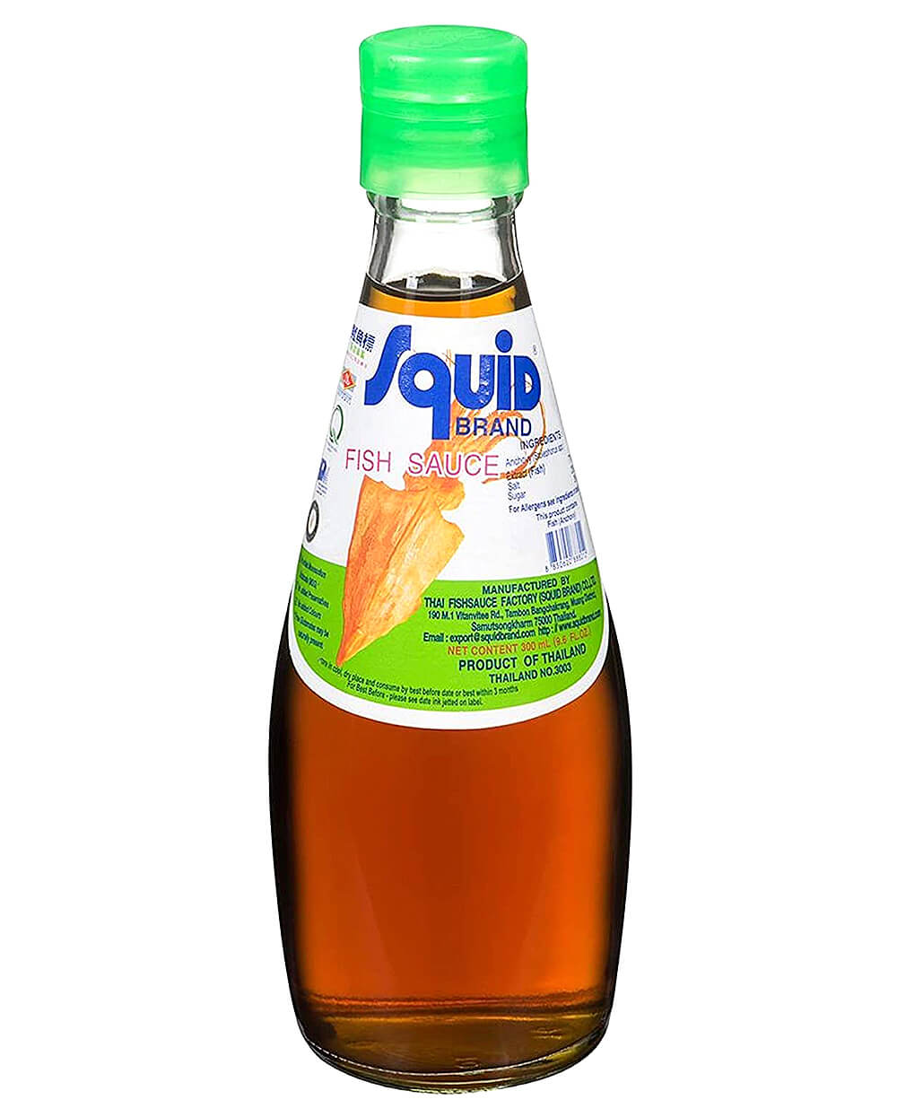 Rybí omáčka Squid Obsah: 300 ml