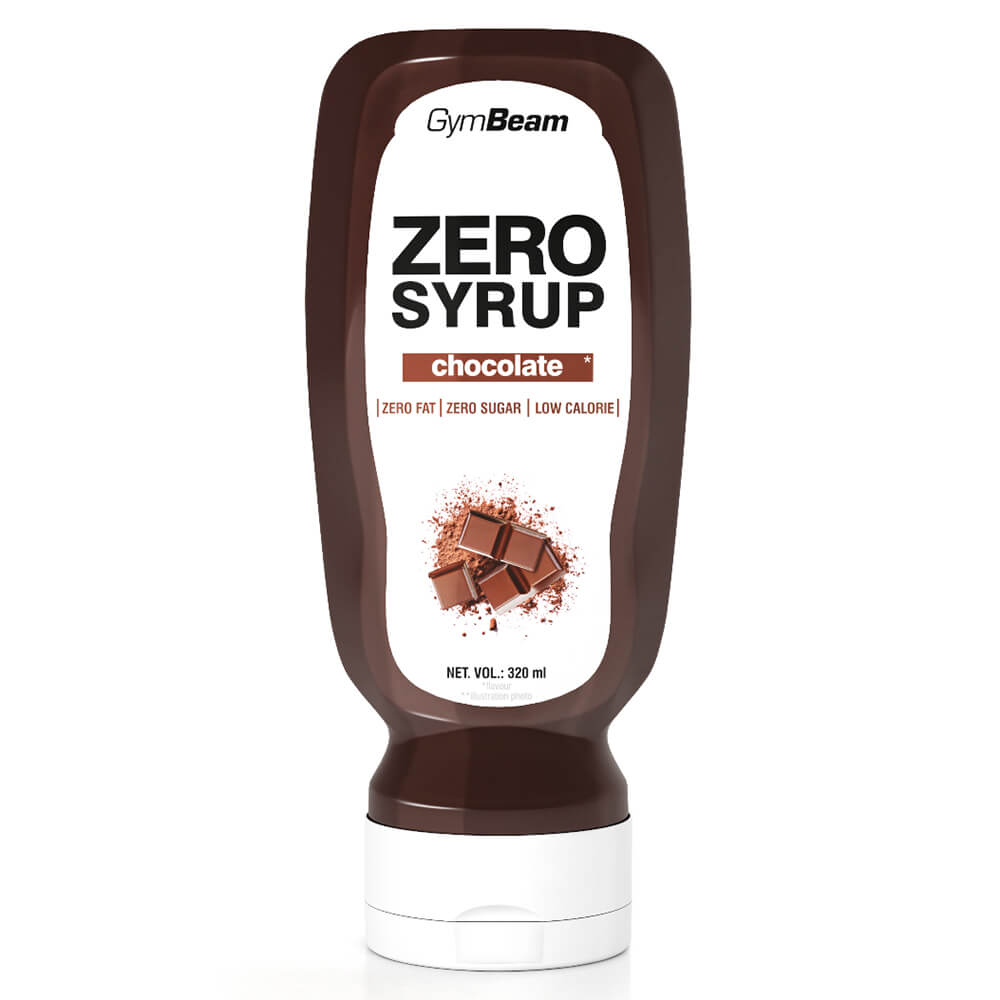 GymBeam ZERO SIRUP čokoláda 320 ml