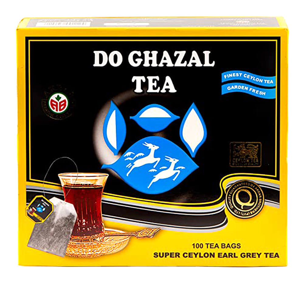 Akbar Brothers Do Ghazal Černý čaj EARL GREY s Bergamotem 100 x 2g