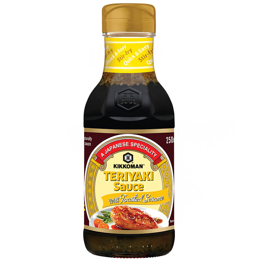 Kikkoman Teriyaki omáčka s praženým sezamem 250 ml