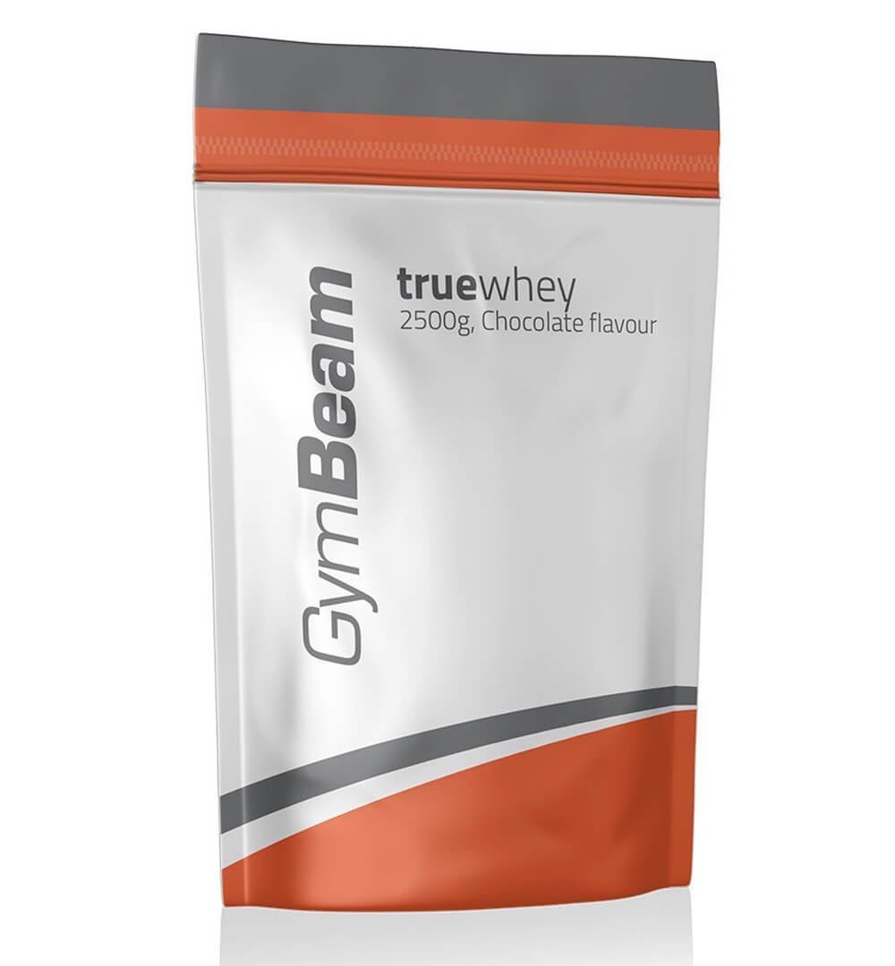 GymBeam Protein True Whey 2500g (různé příchutě) Příchuť: Arašídové máslo