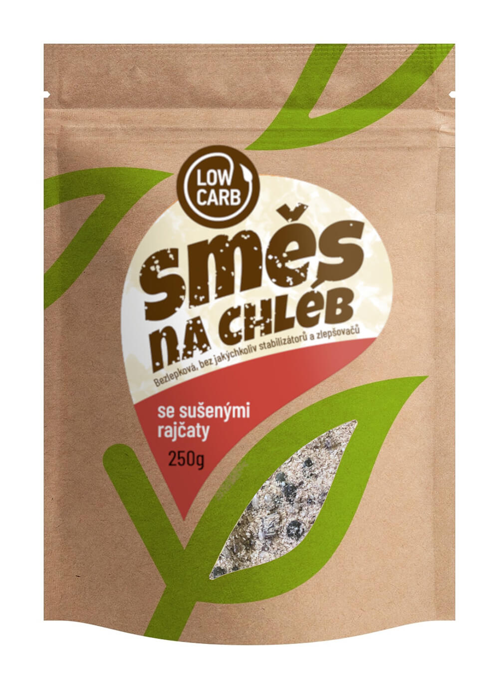 MKM Pack Low carb směs na chléb se sušenými rajčaty 250 g