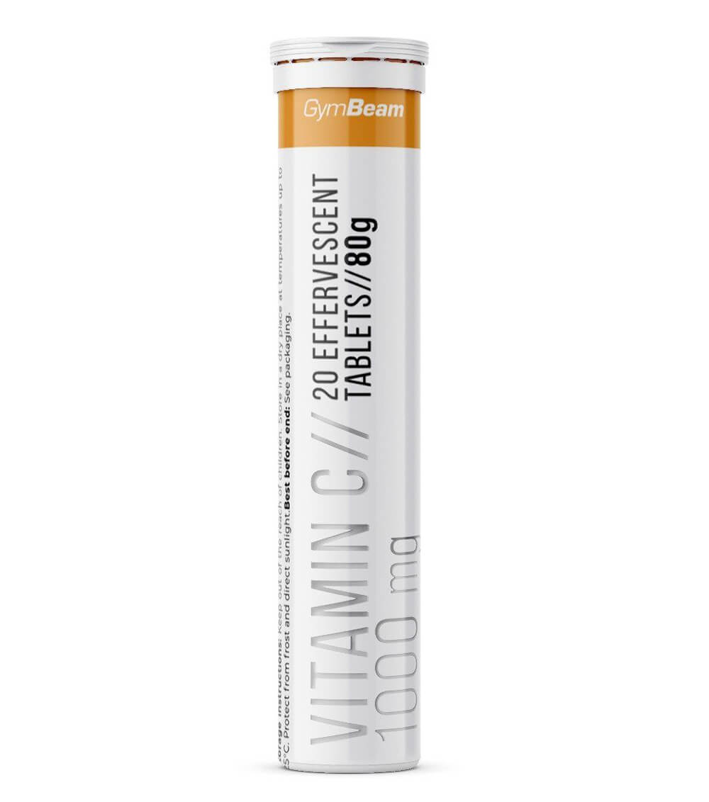 GymBeam Vitamín C 1000 mg 20 tab orange