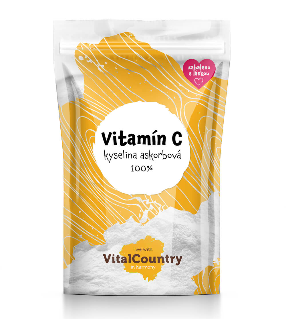 Vital Country Vitamín C kyselina askorbová Množství: 500 g
