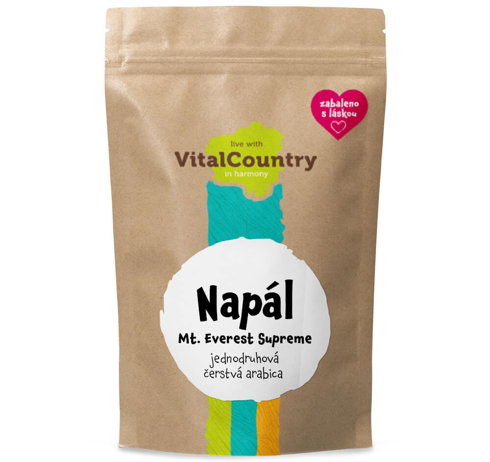 Vital Country Nepal Mt. Everest Supreme Množství: 250g, Varianta: Mletá