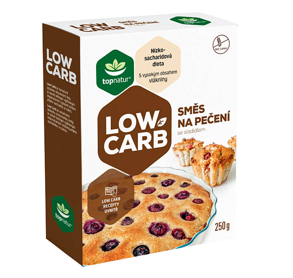 Topnatur Směs na pečení Low carb 250 g