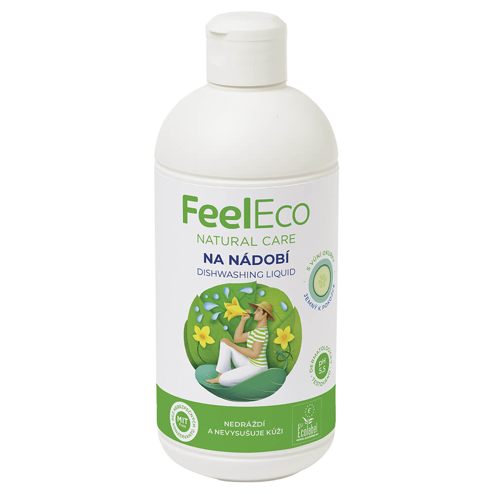 Feel Eco Prostředek na nádobí s vůní okurky 500ml