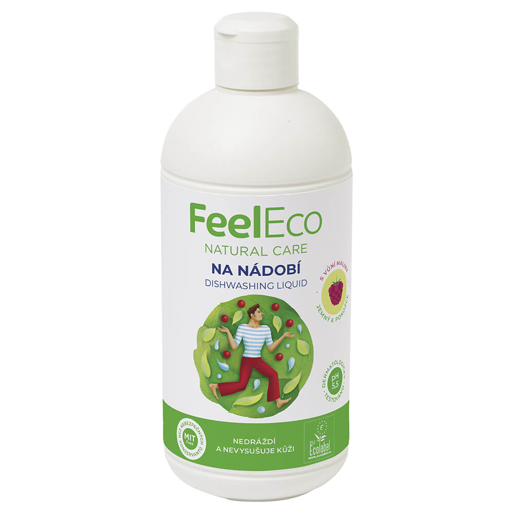 Feel Eco Prostředek na nádobí s vůní maliny 500ml