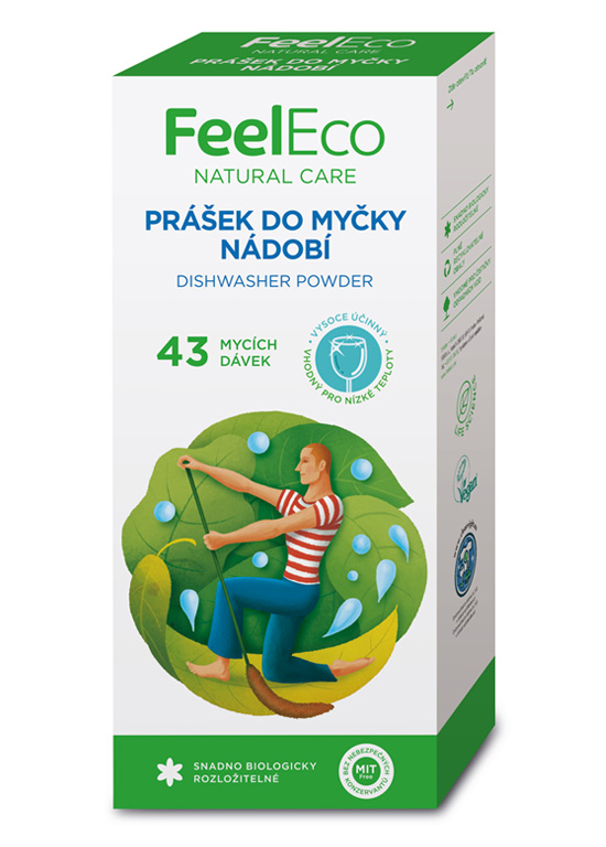 Feel Eco Prášek do myčky nádobí 860g (43 dávek)