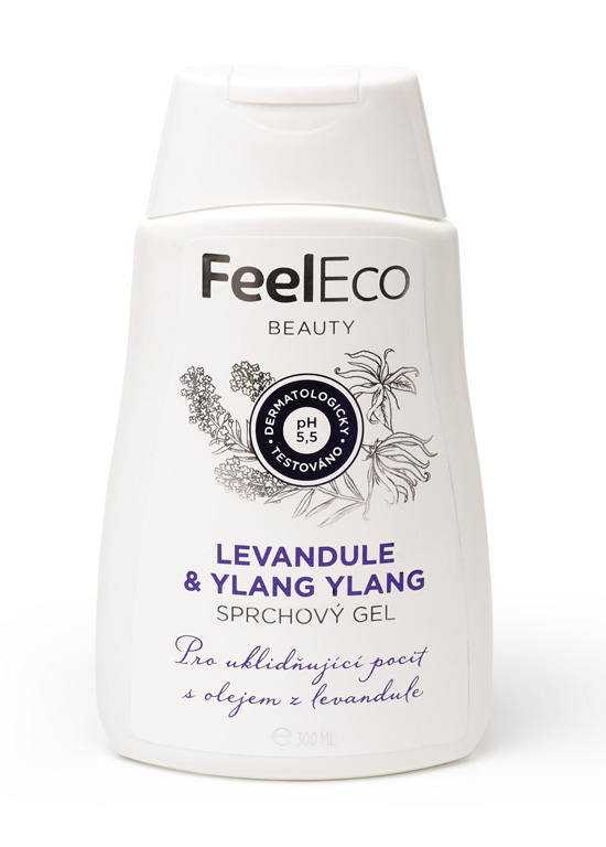 Feel Eco Sprchový gel Levandule & Ylang-Ylang 300ml