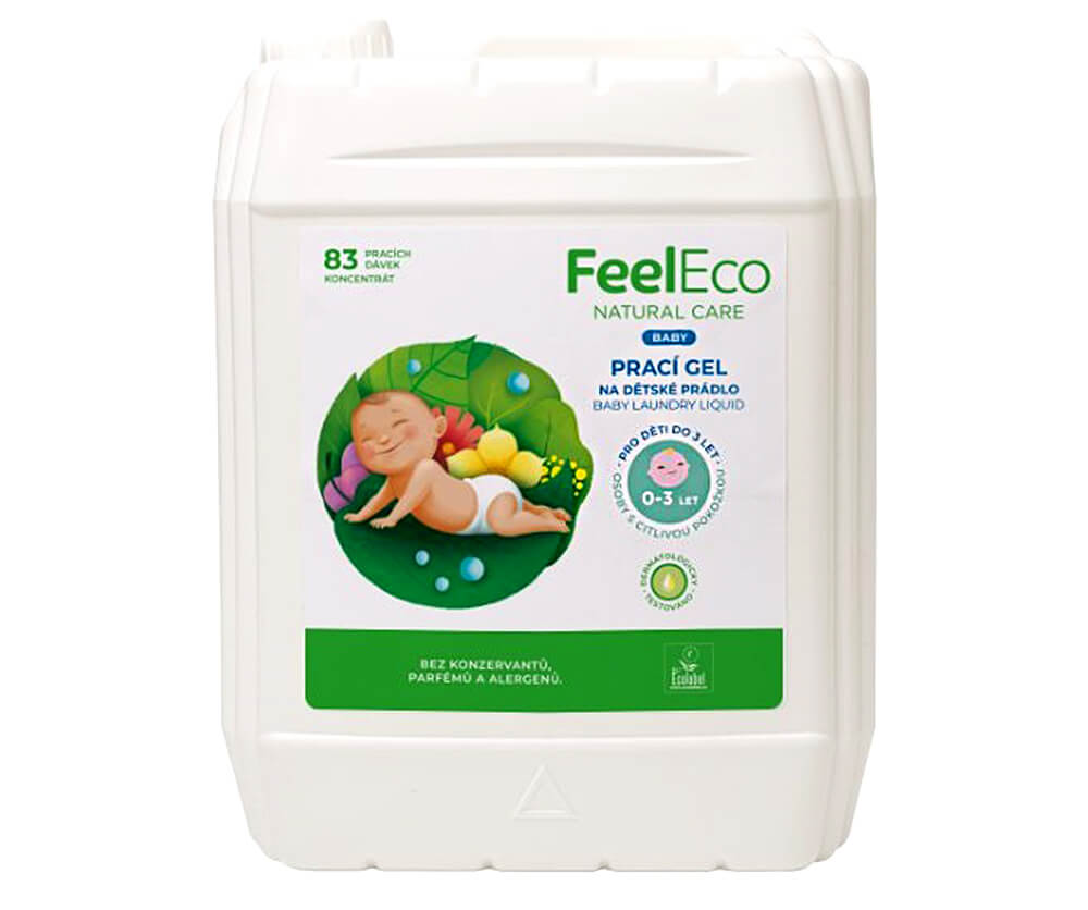 Feel Eco Hypoalergenní prací gel na dětské prádlo Baby 5l