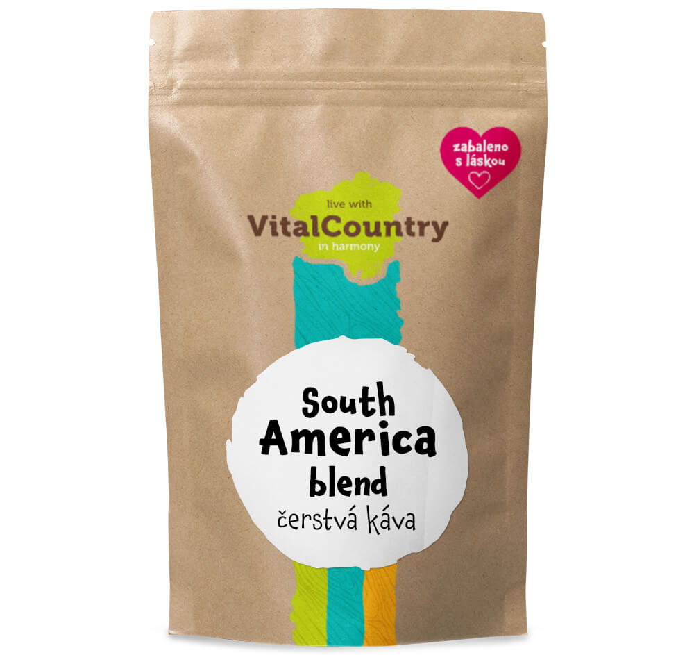 Vital Country South America Blend Množství: 250g, Varianta: Zrnková