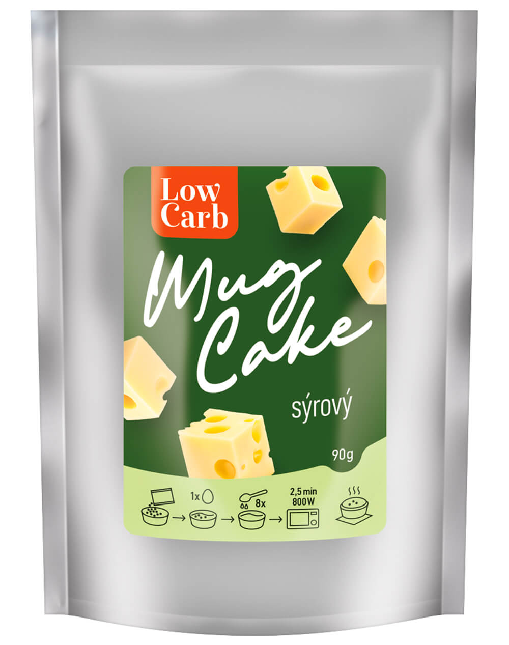 MKM Pack (DMT) Low carb mug cake sýrový 90g
