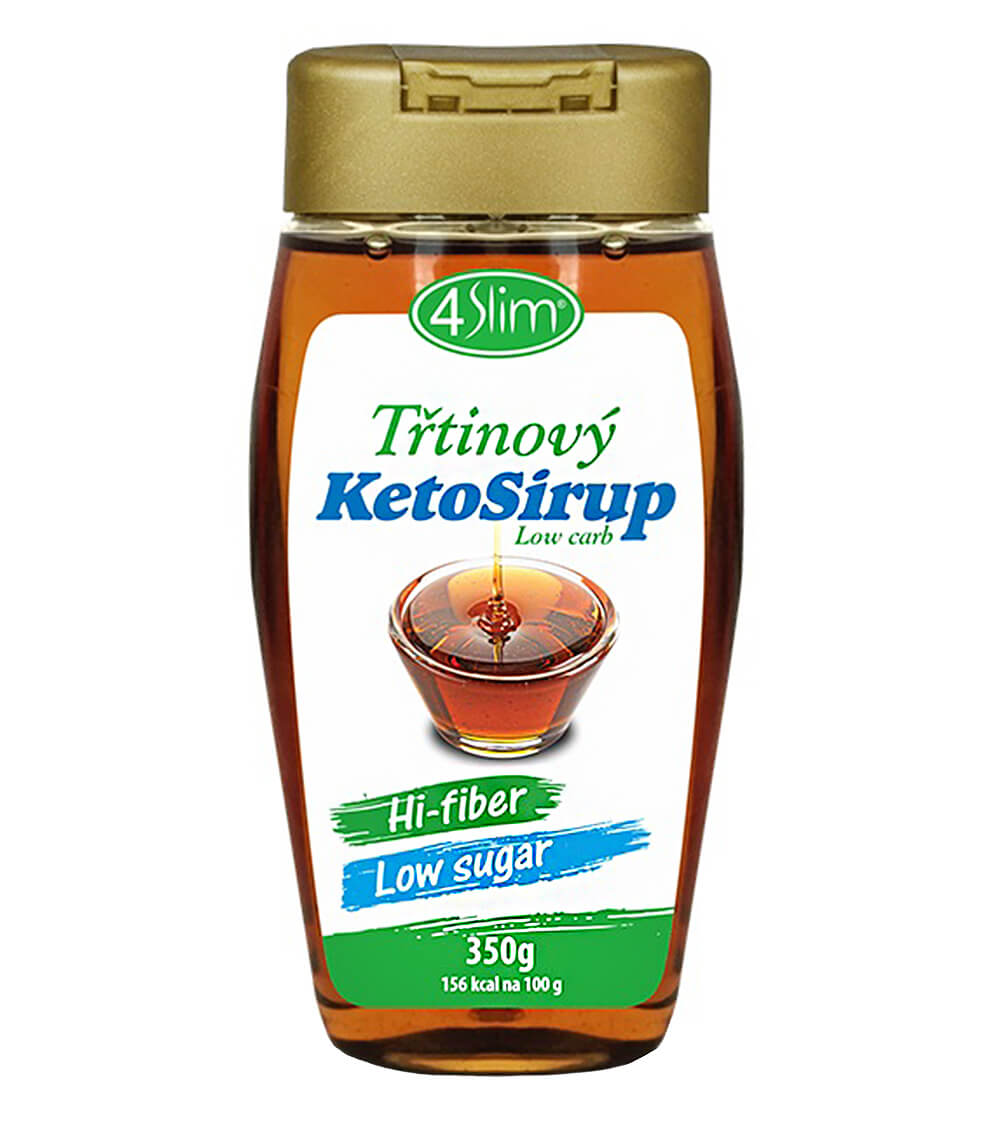 4Slim Třtinový Keto Sirup 350 g