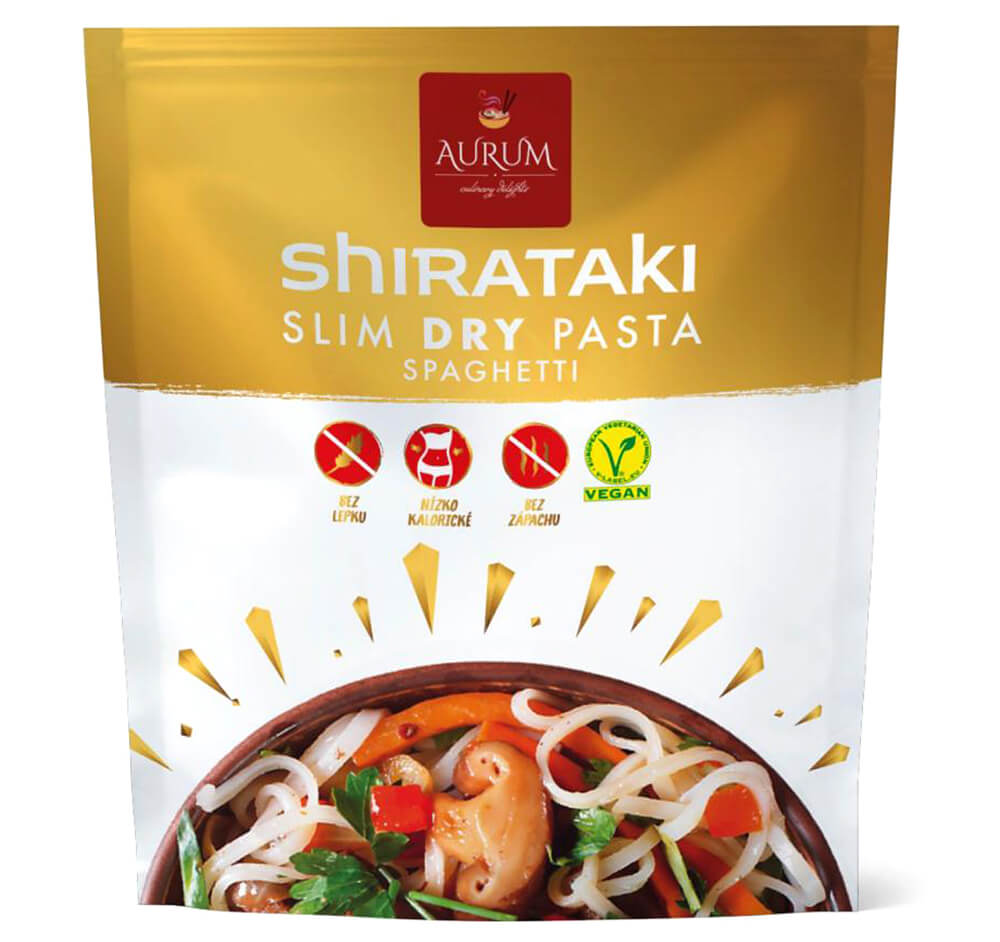 Bitters Shirataki konjakové spaghetti slim DRY 25 g