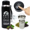 Mate Green Termoska na čaj, kávu a Yerba Mate černá 800 ml