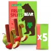 BEAR Fruit Splits jahoda a jablko 5 x 20 g
