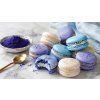 Butterfly Pea Powder Makronky