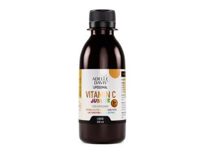 Adelle Davis - Lipozomálny vitamín C JUNIOR, 200 ml - príchuť mango