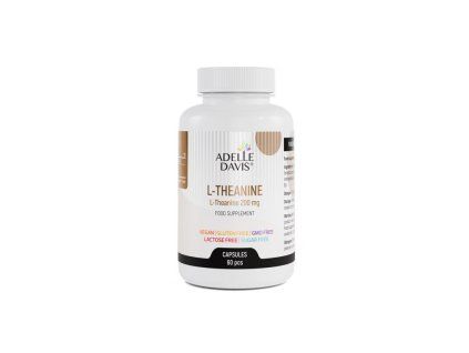 Adelle Davis - L-Theanín 200mg, 60 kapsúl
