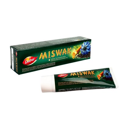 6652 2 zubni pasta miswak a cernucha 100 ml dabur