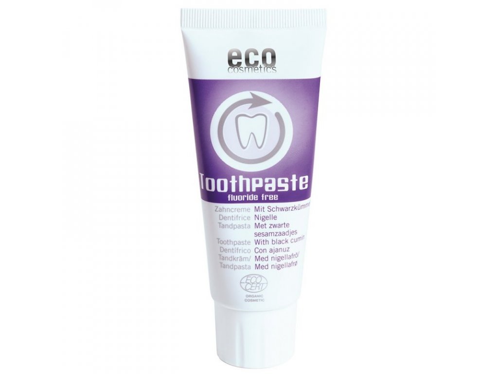 Eco Cosmetics Zubní pasta s černuchou BIO (75 ml) - bez fluoru
