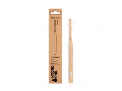 Hydrophil Bambusový kartáček (medium) - natural - 100% z obnovitelných zdrojů
