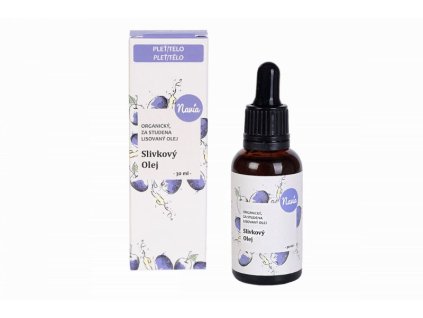 Kvitok Švestkový olej BIO (30 ml) - bohatý na antioxidanty