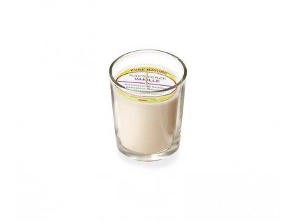 Stuwa Svíčka ve skle přírodní (65 g) - vanilka - s čistě přírodní vůní