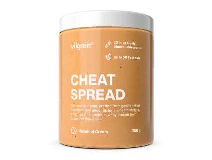 Vilgain Cheat Spread 300g - Lískooříškový krém