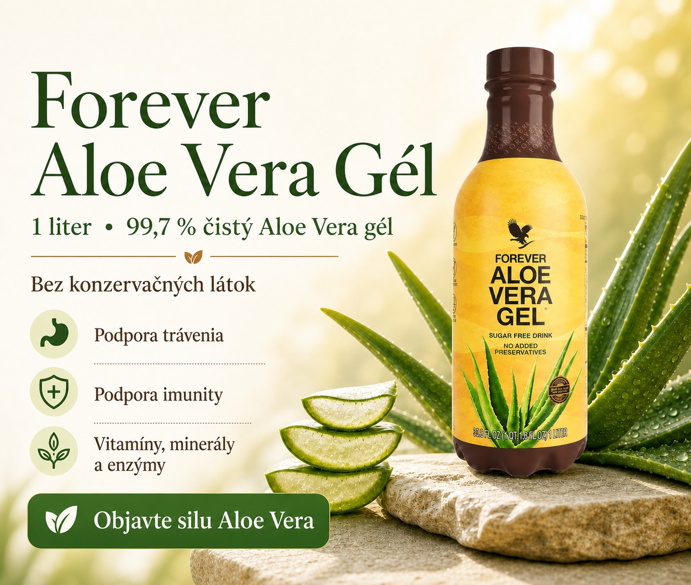 Forever Aloe Vera Gél 1L