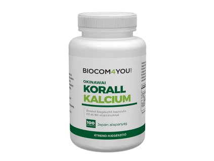 Biocom Koralový vápnik 100 kapsúl
