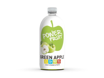 absolute live power fruit zelene jablko 750ml