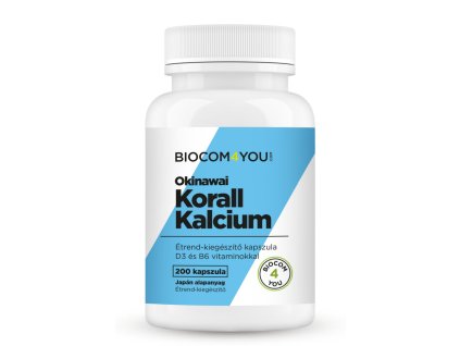 Biocom Koralový vápnik 200 kapsúl
