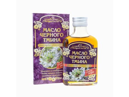 100% olej z čiernej rasce, za studena lisovaný, panenský - Specialist (Objem 100 ml)
