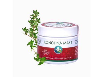 16826 konopna mast na masaz chrbta svalov a klbov