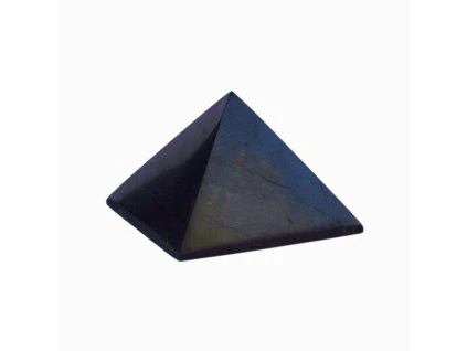 Šungit pyramída (Veľkosť 5 cm)