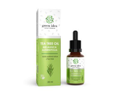 18287 tea tree oil 100 silice 25 ml green idea