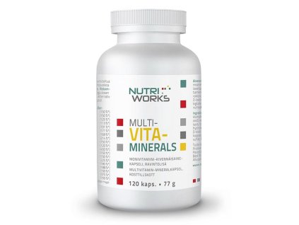 multivitaminerals 120 ks