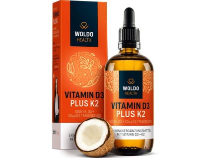Vitamin D3 + K2 kapky
