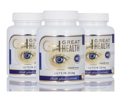 Lutein 25mg Great Health 2+1