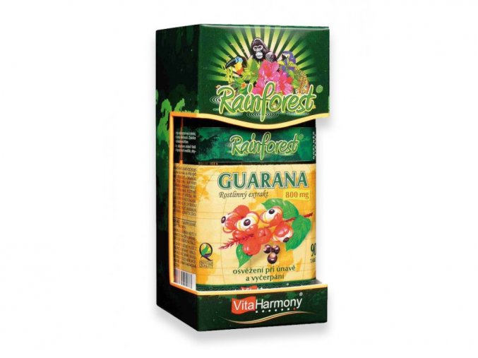 Vitaharmony Guarana 800 mg 90 tbl