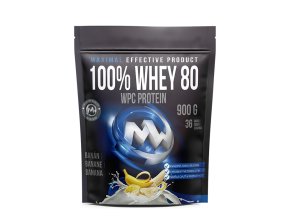 100% WHEY 80 BANÁN 900 G MAXXVIN