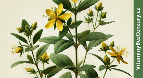 Třezalka tečkovaná