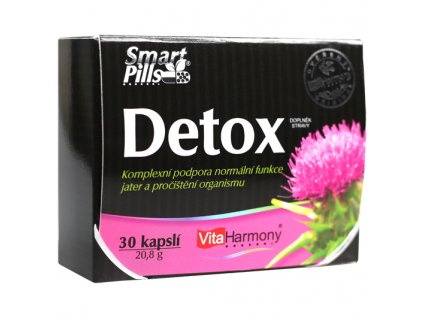 SmartPills® Detox (30 cps.) zleva