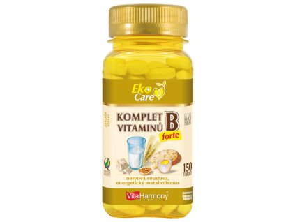 VE Komplet vitaminů B forte (150 tbl.)